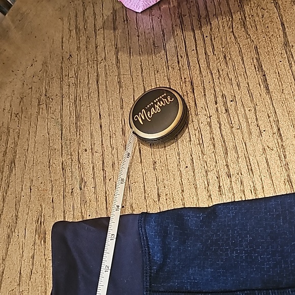 Lululemon size 6 blue Paisley print jogger leggings - Picture 13 of 14